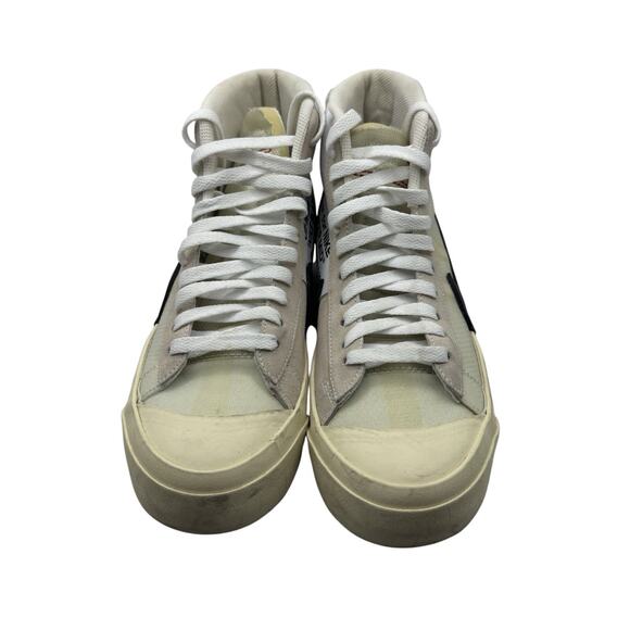 Nike Blazer Mid Off-White “The Ten” AA3832-100 Men 7.5 / Women 9 - Picture 3 of 13